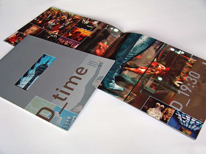 Stadt Düsseldorf Imagebroschüre D_time Modestadt 