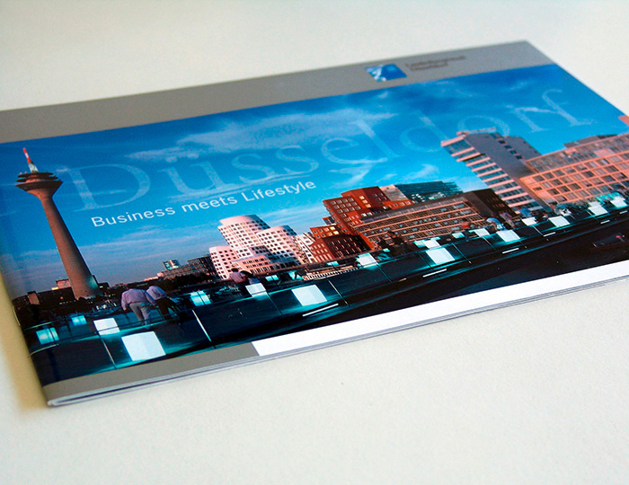 Stadt Düsseldorf Imagebroschüre Business meets Lifestyle