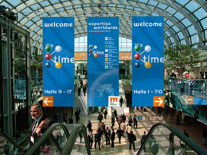 Messe Düsseldorf Erscheinungsbild K